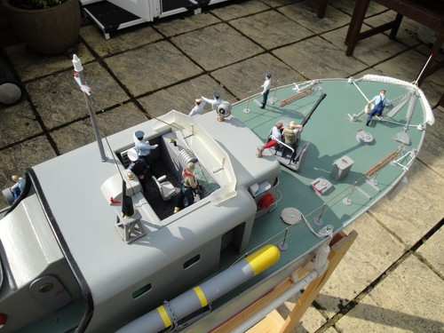 New A-Frame, Radar Mast and Mast for Vosper Perkasa parts  Scale 1:24 - Picture 12 of 13