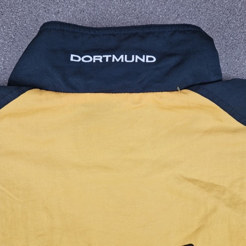Vintage Borussia Dortmund Nike Jacket Mens Extra Large Yellow Windbreaker 1997 - Picture 16 of 17