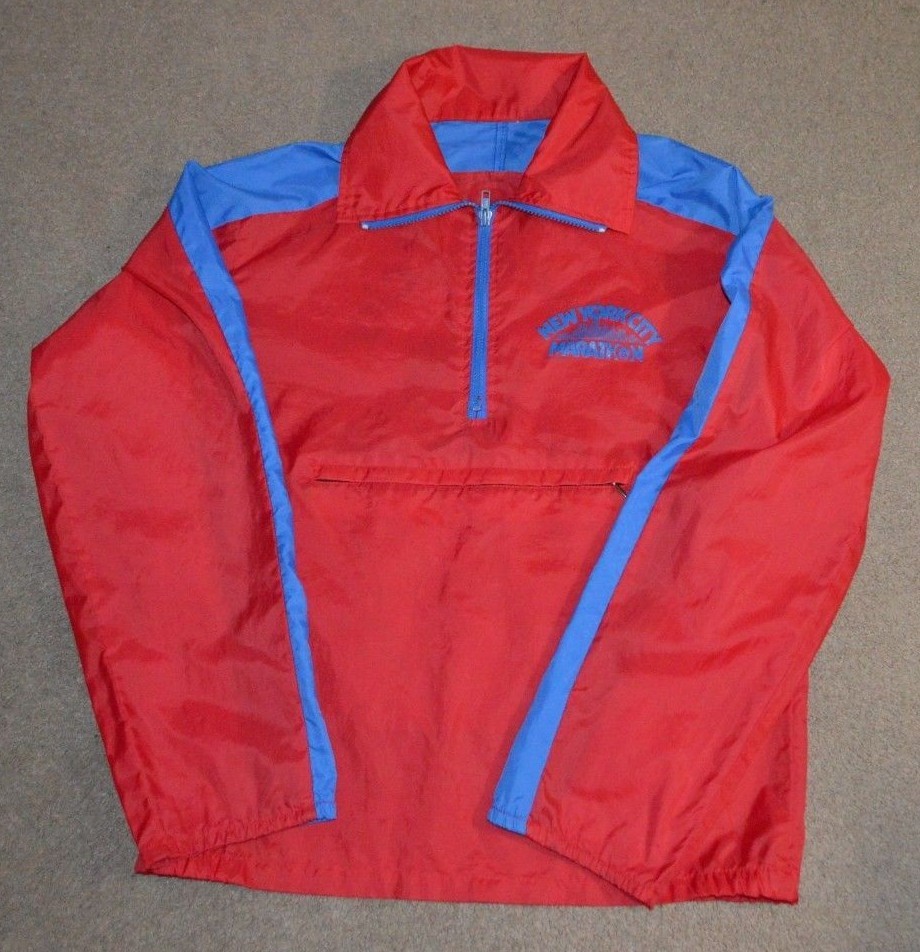 Vtg 1982 New York City Marathon Windbreaker Jacket NYRRC NYC Running Vtg 1982 New York City Marathon Windbreaker Jacket NYRRC NYC Running