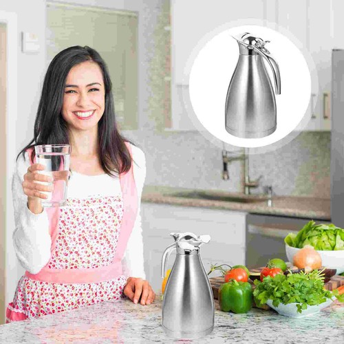 Caffettiera Acciaio Inox Media Multicolore Moderna Barattolo Isolante Arabo Massiccio - Foto 11 di 36