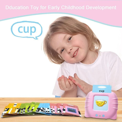 Kids Learn English Toys Audio Electronic Book Flash Card Reading Study Toys Book - Picture 4 of 26