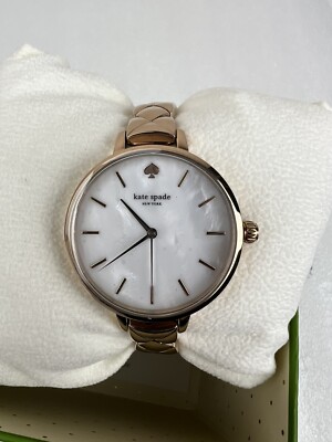 Kate Spade KSW1466 Metro Rose Gold Tone Bracelet 34mm Watch  display picture 2