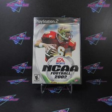 NCAA Football 2002 PS2 PlayStation 2 AD + Reg Card Complete CIB - (See Pics)