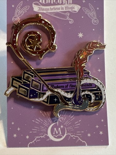 Harry Potter Pin Mad Unicorn Patreon Monthly Wand July 2022 Ollivander Wandmaker - Picture 5 of 10