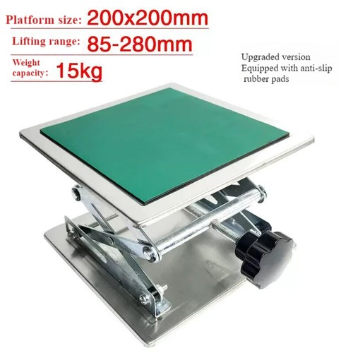 Laboratory Stainless Steel Lifting Platform, Micro Manual Screw Lifting Platform - Picture 24 of 26