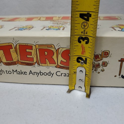 Jitters Word Dice Game Its Enough to Make Anybody Crazy MB 1986 Age 10+ Complete - Picture 18 of 18