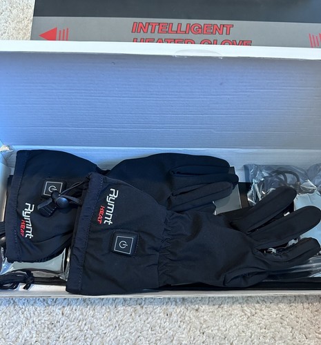 Intelligent heating heated black gloves tested M NIB - Picture 5 of 6