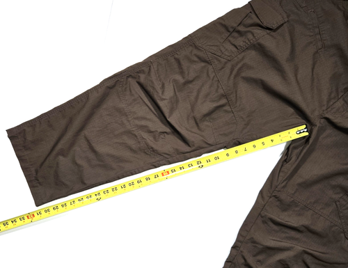CQR Mens Tactical Cargo Pants 44x32 (Actual 42x31) Brown Durable Ripstop Outdoor - Bild 11 von 12