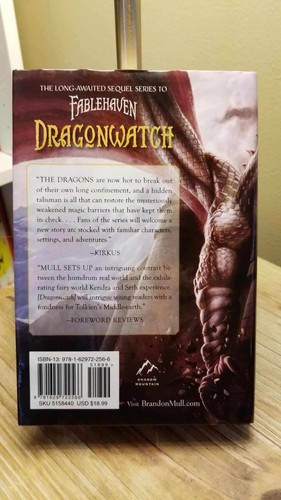 Dragonwatch (Bk #1 in Series) - Brandon Mull 1st Edition 3rd Printing HB DJ VGC! - Foto 12 di 12