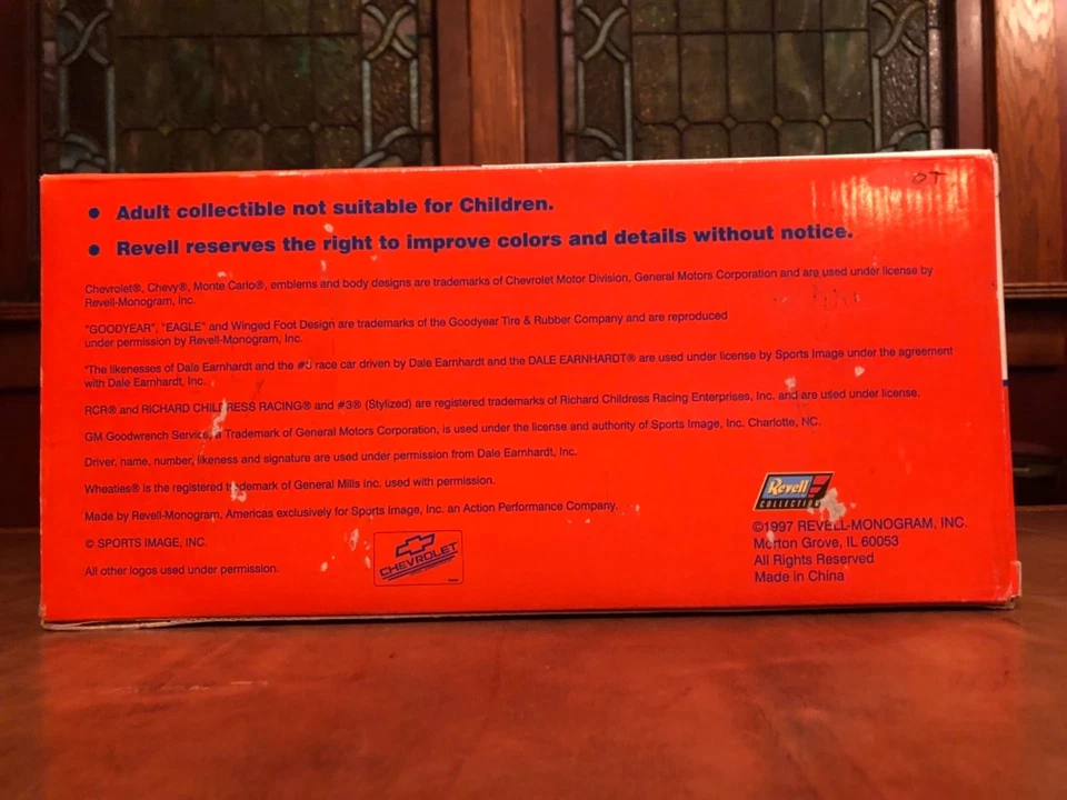 Dale Earnhardt Sr. 1:18 Wheaties NASCAR 1997 Revell Diecast Foto 3 de 4
