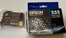 Epson 252 Black and Magenta Ink Cartridge New / Sealed
