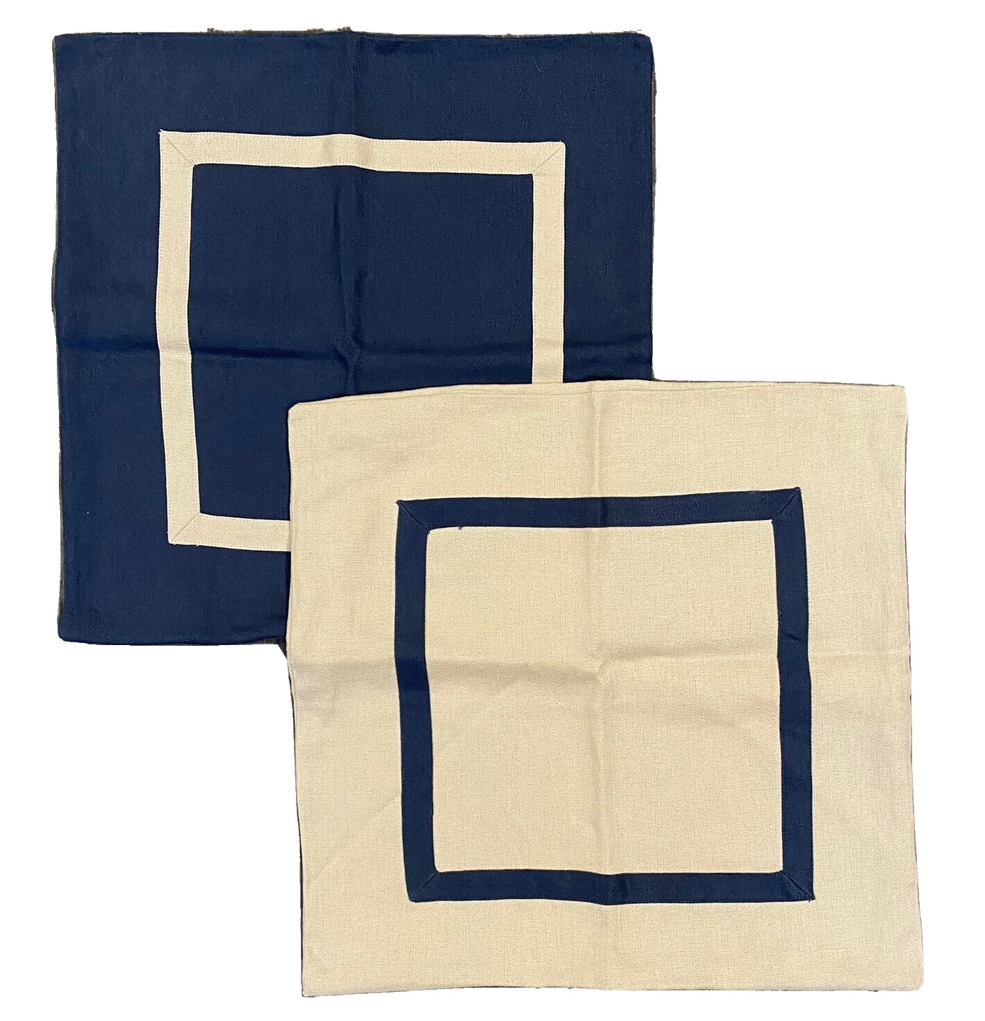 Capas de Travesseiro Pottery Barn Listrado