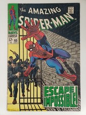 Amazing Spider-Man #65 - 1968 - Escape Impossible - Silver Age Key