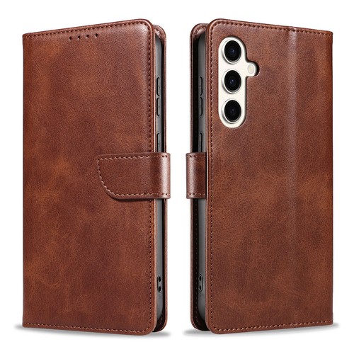 Für Samsung Galaxy S23 FE 5G Leder Karten Wallet Handy Hülle Cover + Hartglas - Bild 38 von 48