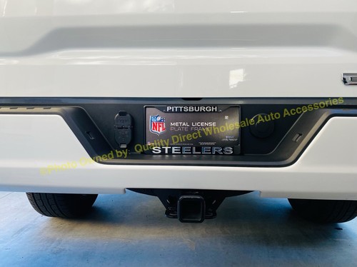 AUTHENTIC โ
NFL Pittsburg STEELERS LICENSE PLATE Universal Fits ALL BEST GIFT ๐ - Picture 7 of 9