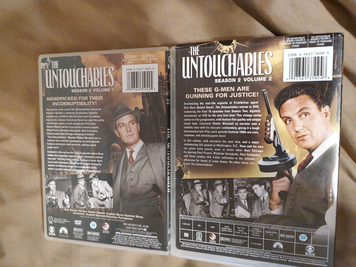 【中古】 The Untouchables: Season 2 Volume 2 DVD The Untouchables: Season 2 Volume 1 and Volume 2 Robert