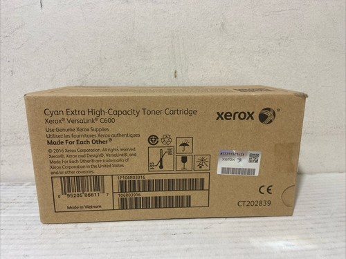 Cartuccia toner ciano extra alta capacità originale Xerox 106R03916 Versalink C600 - Foto 4 di 6
