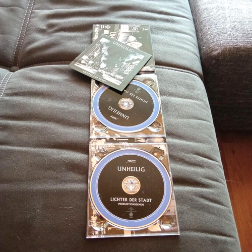 UNHEILIG - 2 CD Digipack - Lichter der Stadt - Gothic - Imagen 3 de 3