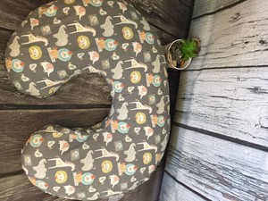 Boppy Pillow Safari Animals Nursing Feeding Baby Pillow And Cover