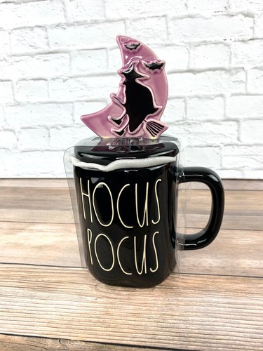 Rae Dunn TAZAS HALLOWEEN OTOÑO ACCIÓN DE GRACIAS "Tú eliges" Hocus Pocus Bruja Boo  - Imagen 19 de 176