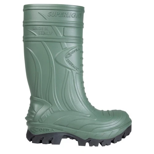 Cofra Thermic Safety Green Wellingtons Composite Toe Caps Midsole Metal Free Saf