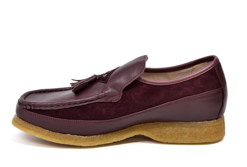 British Collection Men's Brooklyn I Leather & Suede Slip On Shoes - Picture 4 of 15