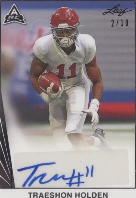2021 Leaf Memories Traeshon Holden #BA-TH1 - 1 of 1