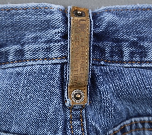 Vaqueros para hombre French Connection estilo Reino Unido enjuague recto crudo talla 34x32 (MSR 34x29) - Imagen 10 de 10