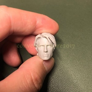 1//12 Scale The Last Samurai Tom Cruise Head Sculpt Unpainted Fit 6/" ML Figure