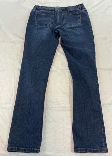 The Children’s Place Jeans Size 16 Girls Blue Super Skinny Adjustable Waist EUC - Picture 2 of 7