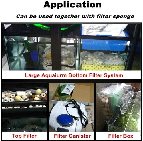 Filtro per acquario bio palline filtro acquario pesci serbatoio media filtrante - Foto 6 di 7