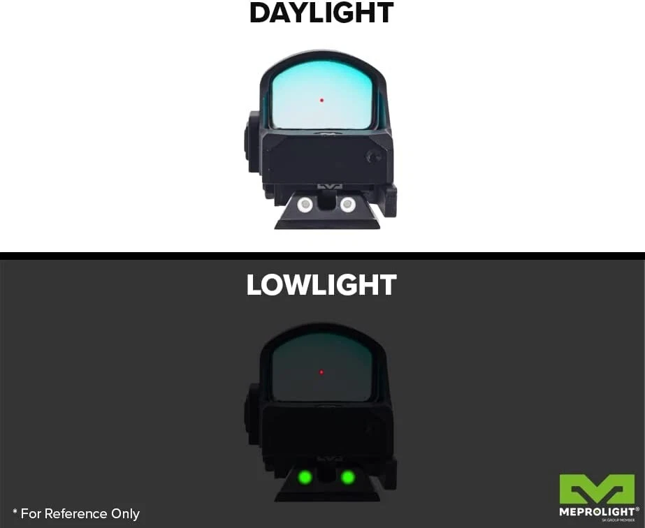 Meprolight microRDS Red Dot с адаптером QD и резервным дневным/ночным прицелом 88070506 - Изображение 4 из 4