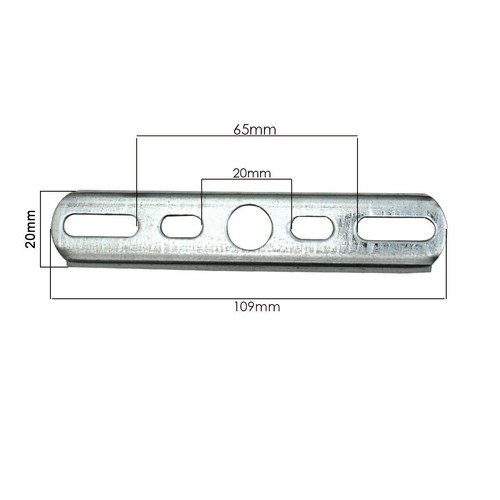 Lichtbefestigung Deckenrosette Gurt Halterung Band Strebe geerdete Platte - UK - Bild 65 von 85