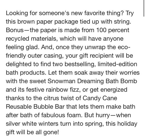 Lush Secret Santa Gift Set - includes 2 bath bombs - Picture 4 of 5