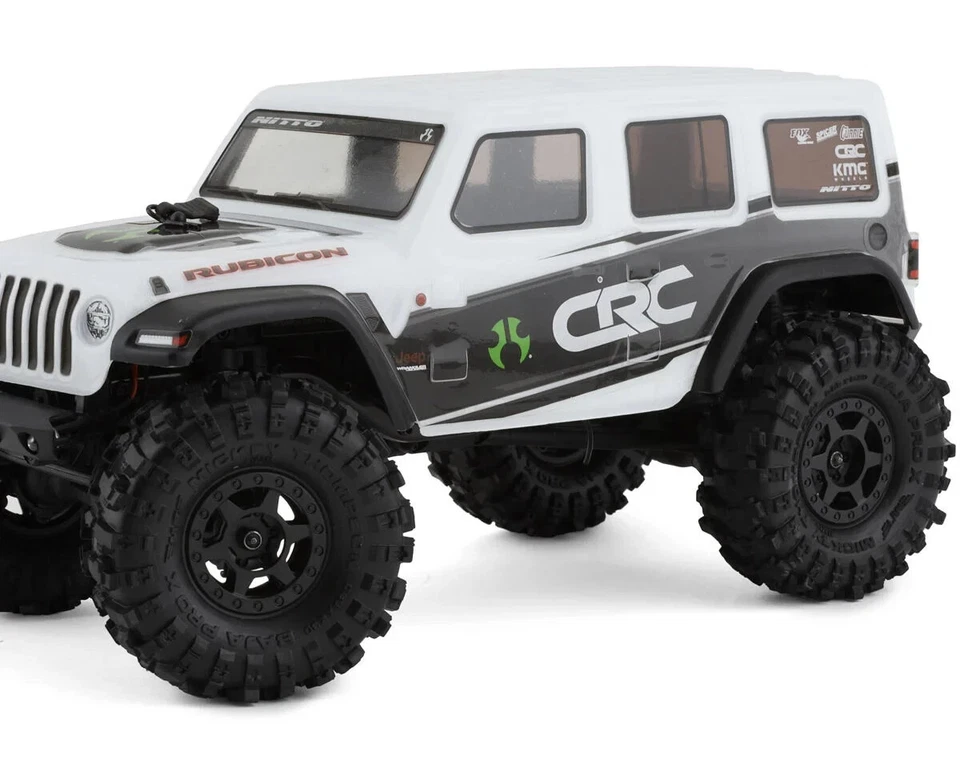Pro-Line 1/24 Mickey Thompson Baja Pro X F/R 1.0" MTD 7mm Black Holcomb - Image 2 of 4