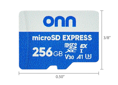 Onn microSFXC Brand 256GB Micro SD Express Karte Nintendo Switch 2 NEU VERSIEGELT - Bild 4 von 5