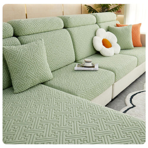 1/2/3 Seater Slipcover Soft Sofa Cushion Cover Stretch Couch Furniture Protector - Picture 22 of 33