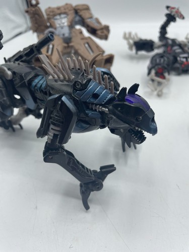 Transformers ROTF Action Figure Lot Soundwave Scorponok Ravage Rise Beast Rhinox - Picture 2 of 13