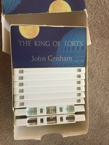 JOHN GRISHAM- THE PELICAN BRIEF & THE KING OF- AUDIOBOOK- 12 CASSETTE- COMPLETE - Picture 3 of 3