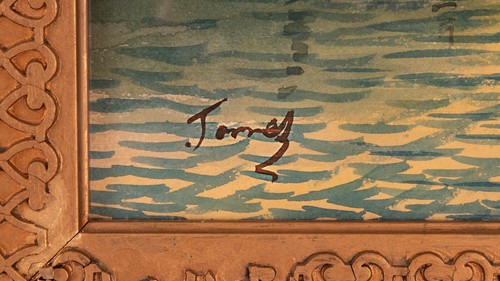 Antique Original Venice Italian Watercolor Painting Signed c. 1920 - Picture 7 of 11