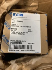 Eaton EHD3100 Circuit Breaker 100 Amp Series C