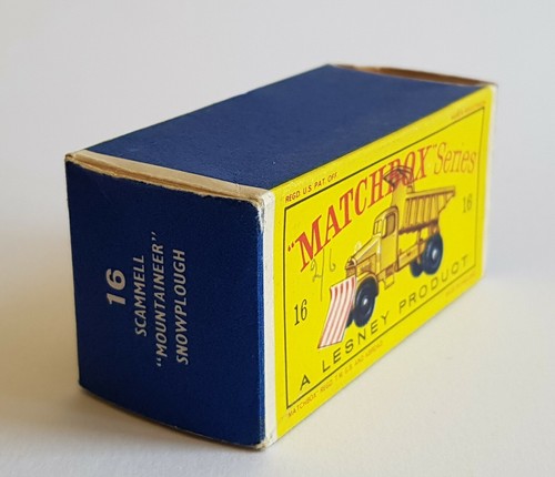 Matchbox Serie Giocattoli 16,Scammell " Alpinista " Snowplough Superb Quasi - Foto 10 di 10