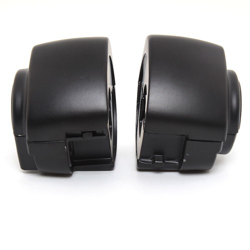 Black Hand Control Switch Housing Cover Kit For Harley Sportster XL Dyna Softail - Picture 8 of 10