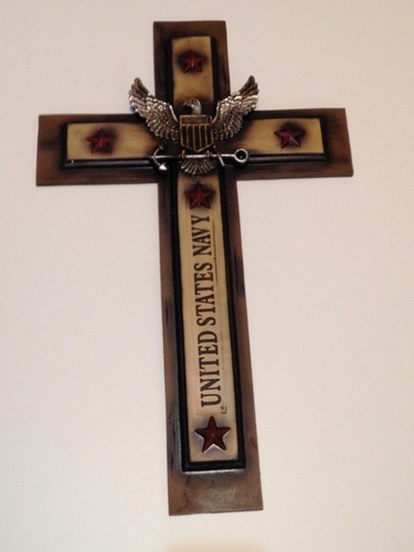 U.S. Navy Wall Cross (RA4407) - Picture 2 of 10