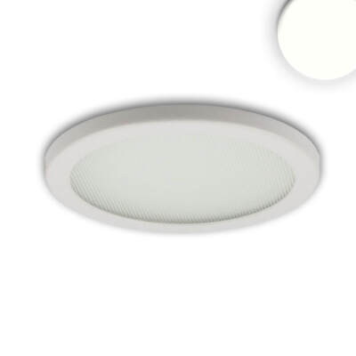 ISOLED LED Downlight Flex 8W, prismatisch, 120°, Lochausschnitt 50-100mm neutra