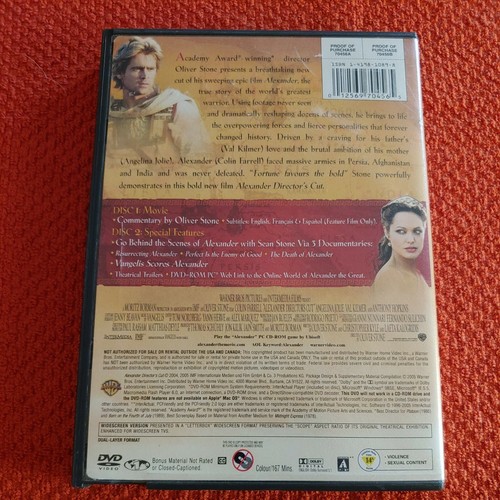 Alexander (2005) DVD Blockbuster 2-Disc Directors Cut - Version not on Blu ray - Picture 2 of 6