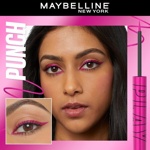 Maybelline New York Tattoo Play Pink Liquid Eyeliner Upto 48 Hours 2.1ml - Picture 2 of 7