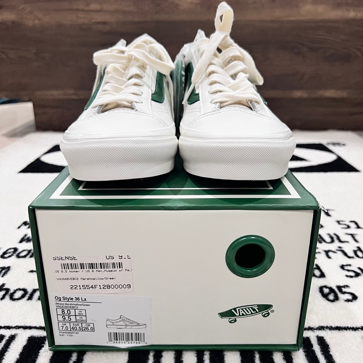 【VANS】VANS X THEMUSEUMVISITOR AUTHENTIC Vans x The Museum Visitor Authentic Marshmallow True White