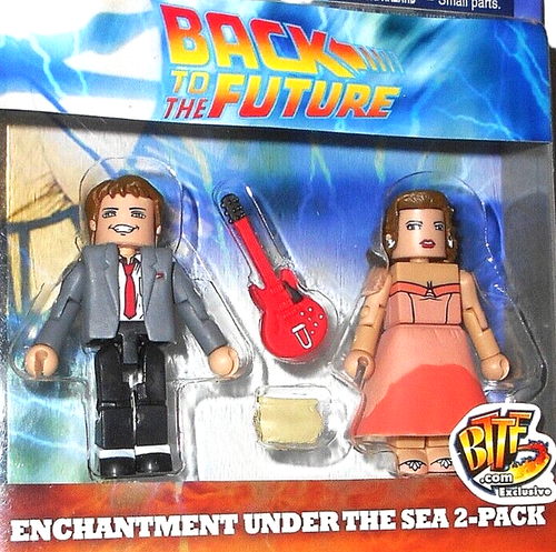 BACK to the FUTURE minimates Rockin MARTY McFLY exclusive enchantment under sea - Picture 1 of 3