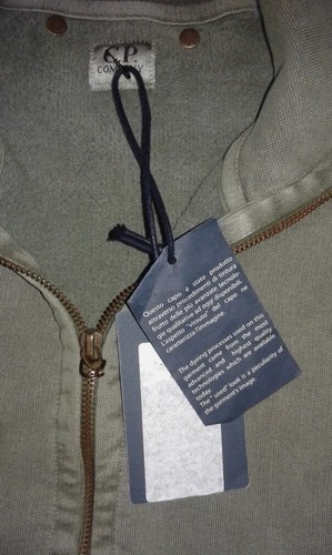 C.P. Company Limited Line Washed Full Zip Green Jacket - Medium - Bild 2 von 9